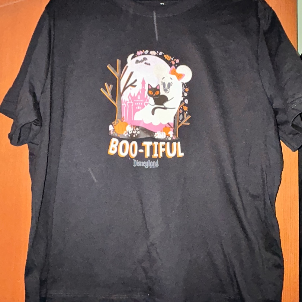 Disney Black Cotton T-Shirt - Picture 2 of 5